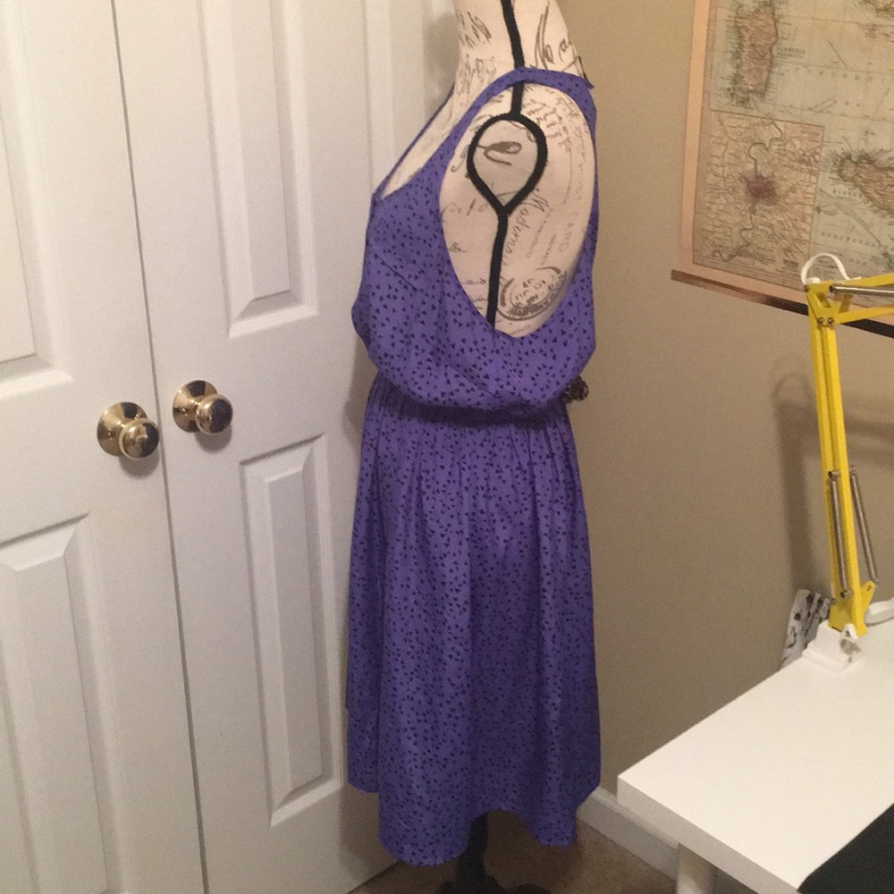 Blue Racerback dress - Picture 2 of 5